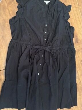 Time and Tru Women's and Women's Plus Mini Dress with Flutter Sleeves Size 3x